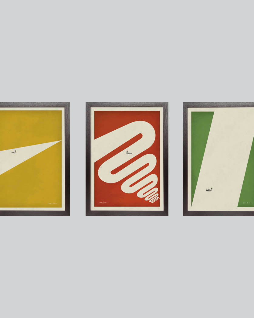 Tour de France Cycling Art