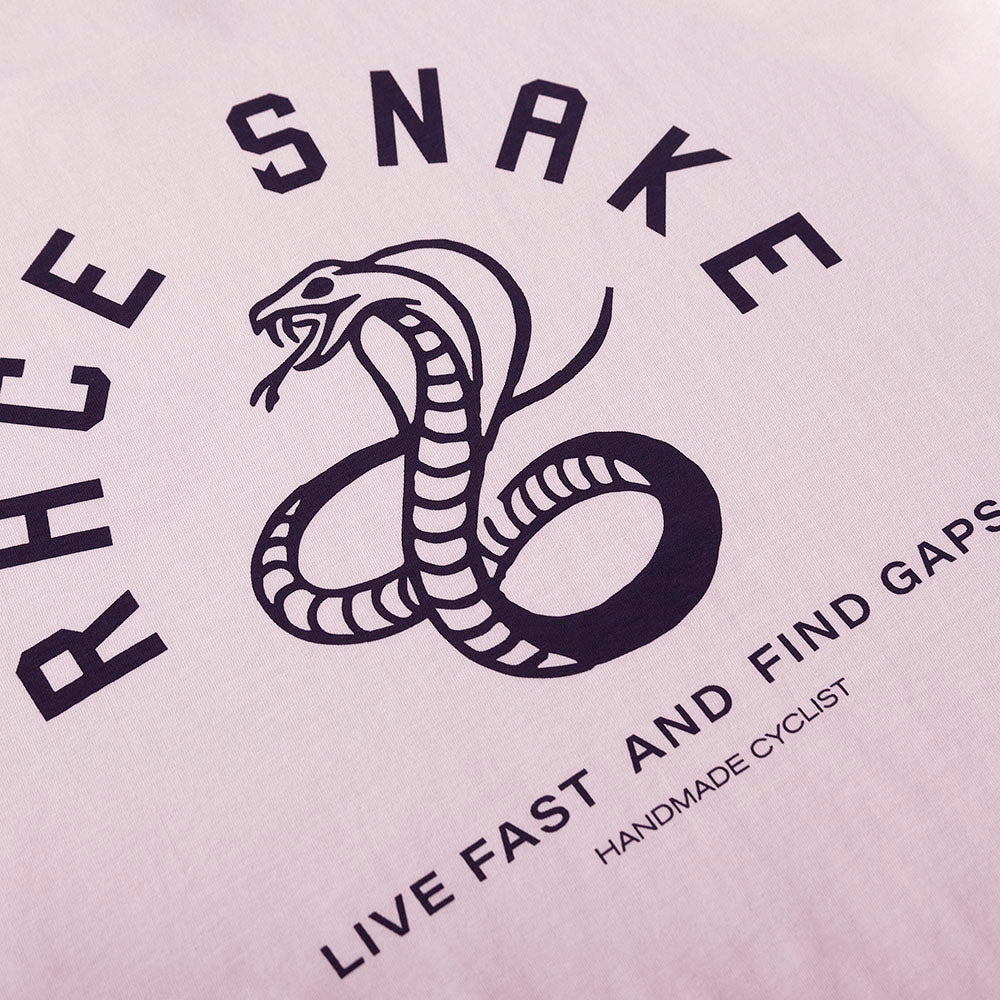 Race Snake Tee - Candy pink - Unisex