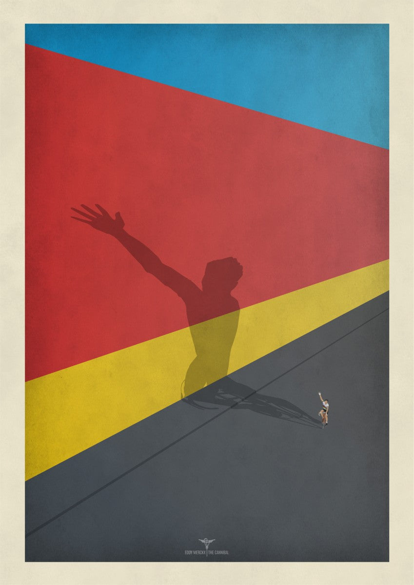 Victory Salutes: Merckx | Cycling Art Print