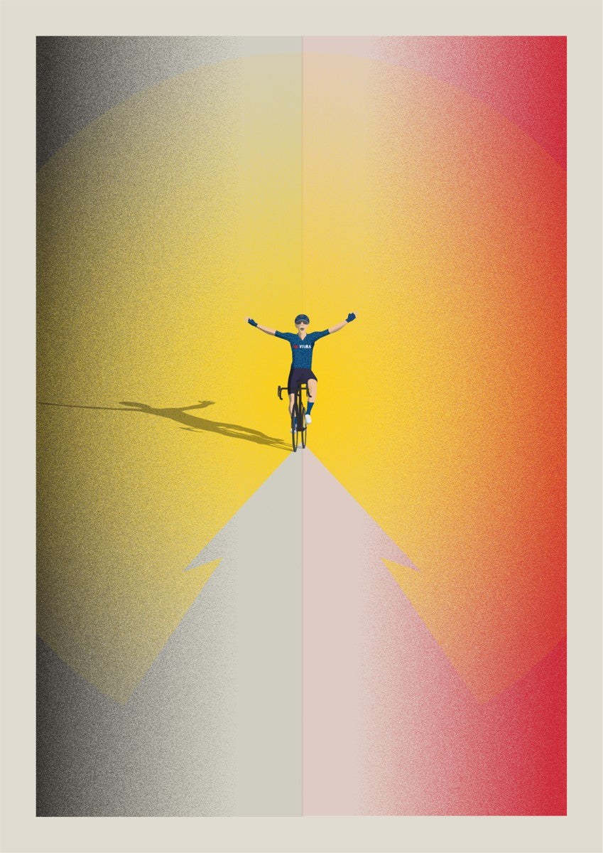 The Superheroes Collection #3: Wout van Aert | Cycling Art Print