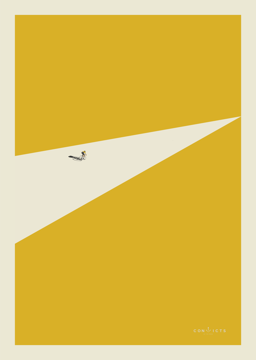 Maillot Jaune | Cycling Art Print